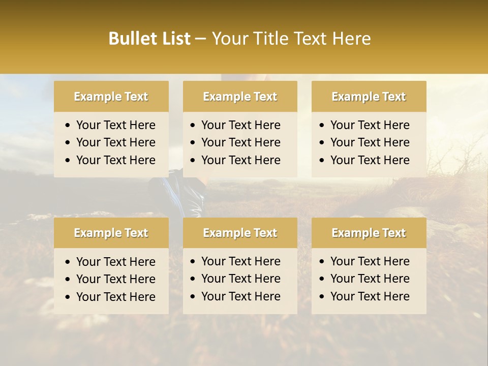Lawn Structure Dream PowerPoint Template