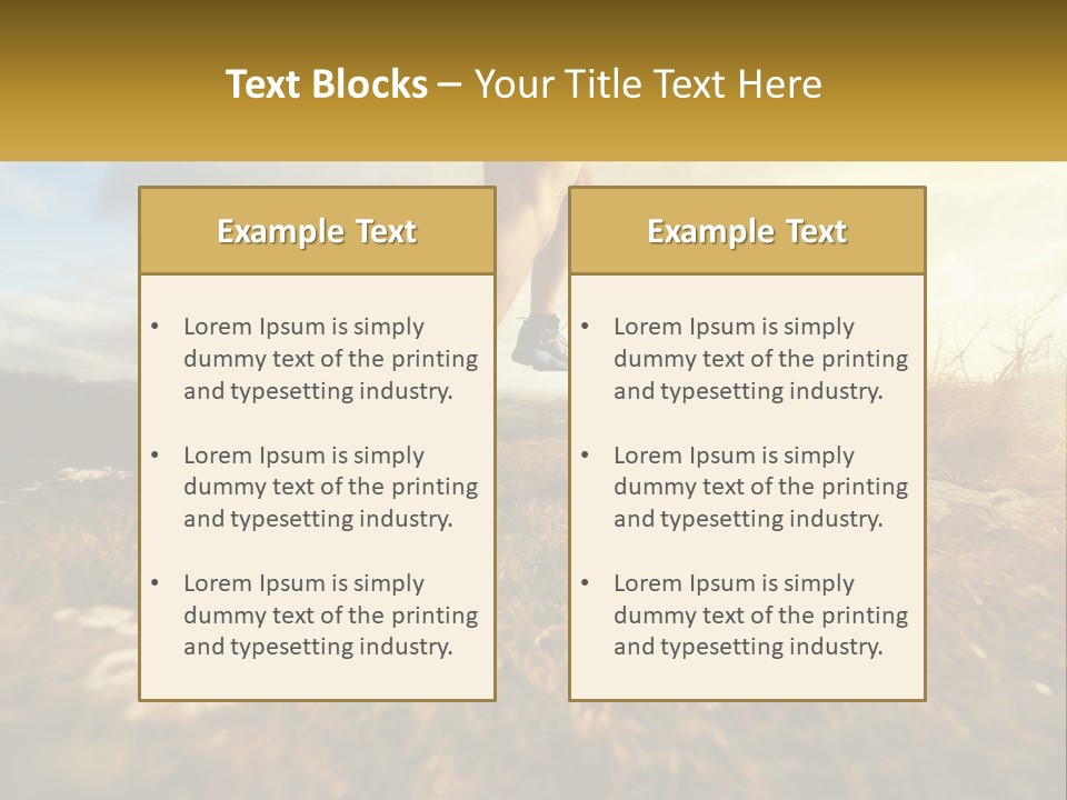 Lawn Structure Dream PowerPoint Template