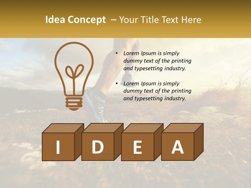 Lawn Structure Dream PowerPoint Template