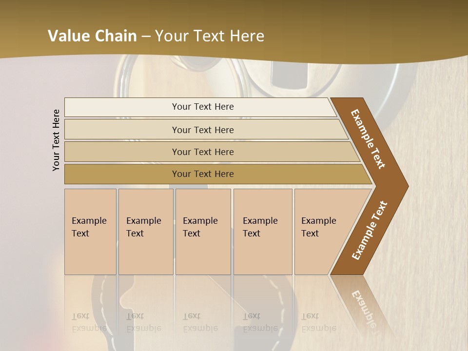 Structure Hand Man PowerPoint Template