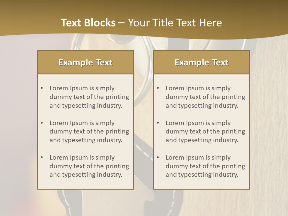 Structure Hand Man PowerPoint Template