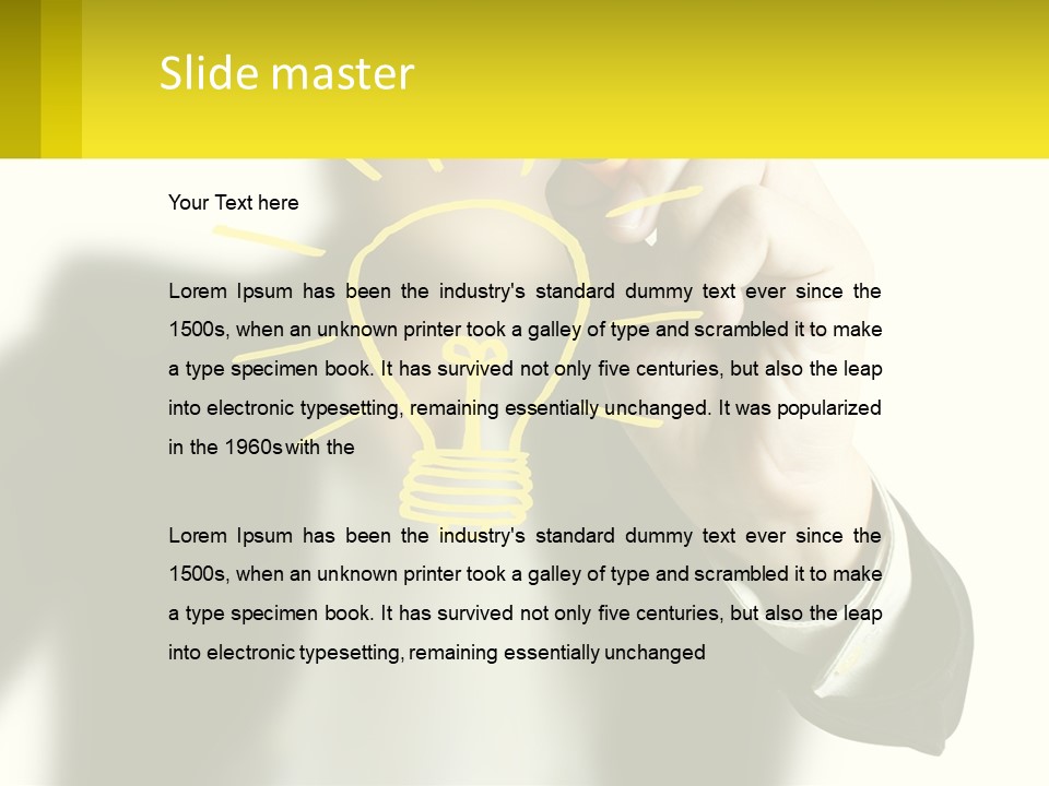 Blue Sky Architecture Made PowerPoint Template