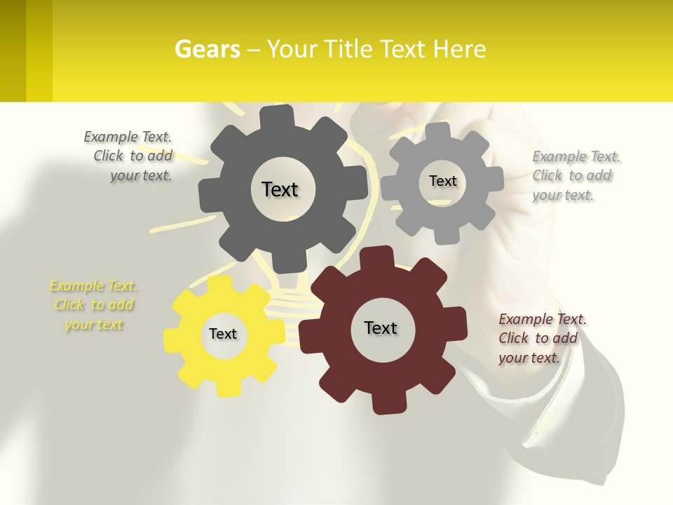 Blue Sky Architecture Made PowerPoint Template