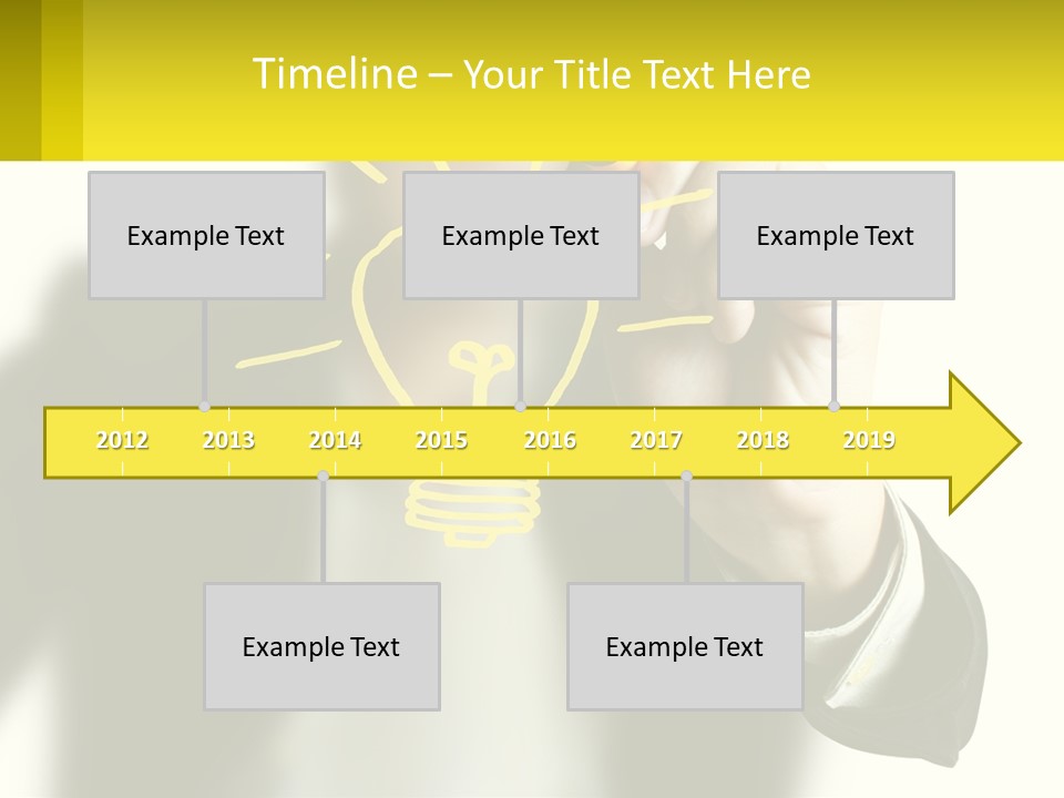 Blue Sky Architecture Made PowerPoint Template