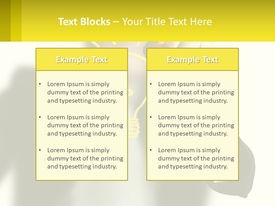 Blue Sky Architecture Made PowerPoint Template