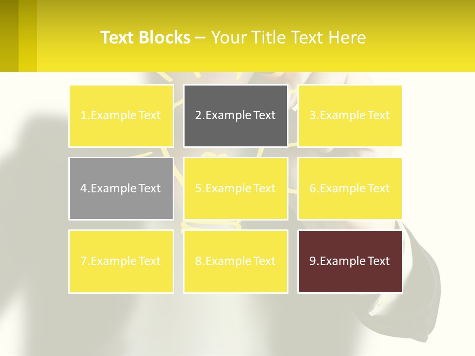 Blue Sky Architecture Made PowerPoint Template