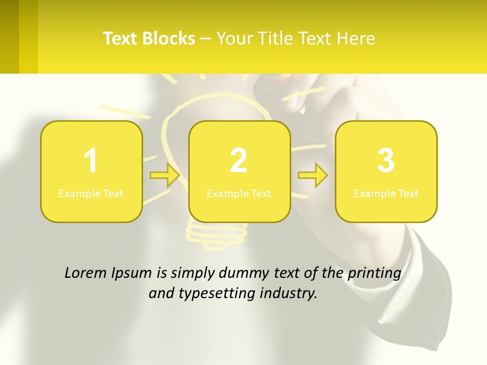 Blue Sky Architecture Made PowerPoint Template
