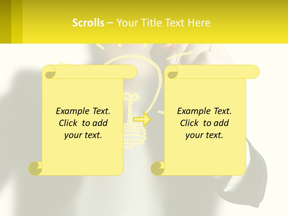 Blue Sky Architecture Made PowerPoint Template