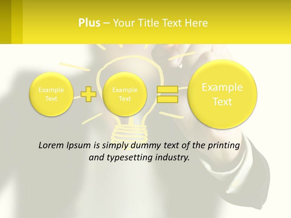 Blue Sky Architecture Made PowerPoint Template