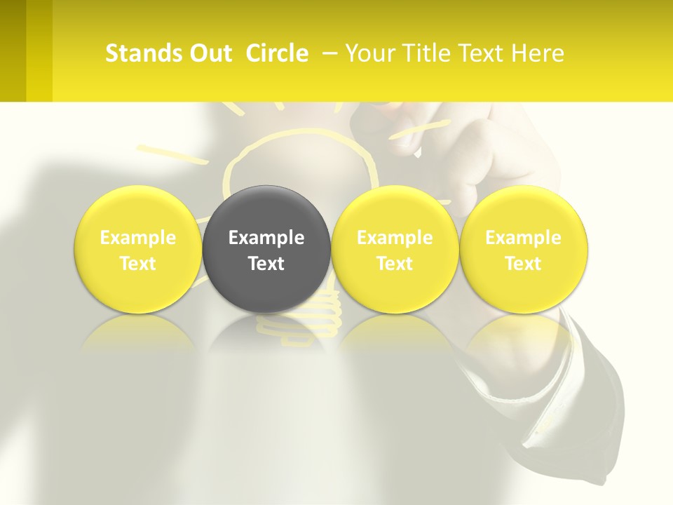 Blue Sky Architecture Made PowerPoint Template