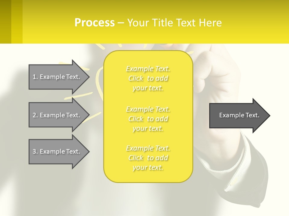Blue Sky Architecture Made PowerPoint Template