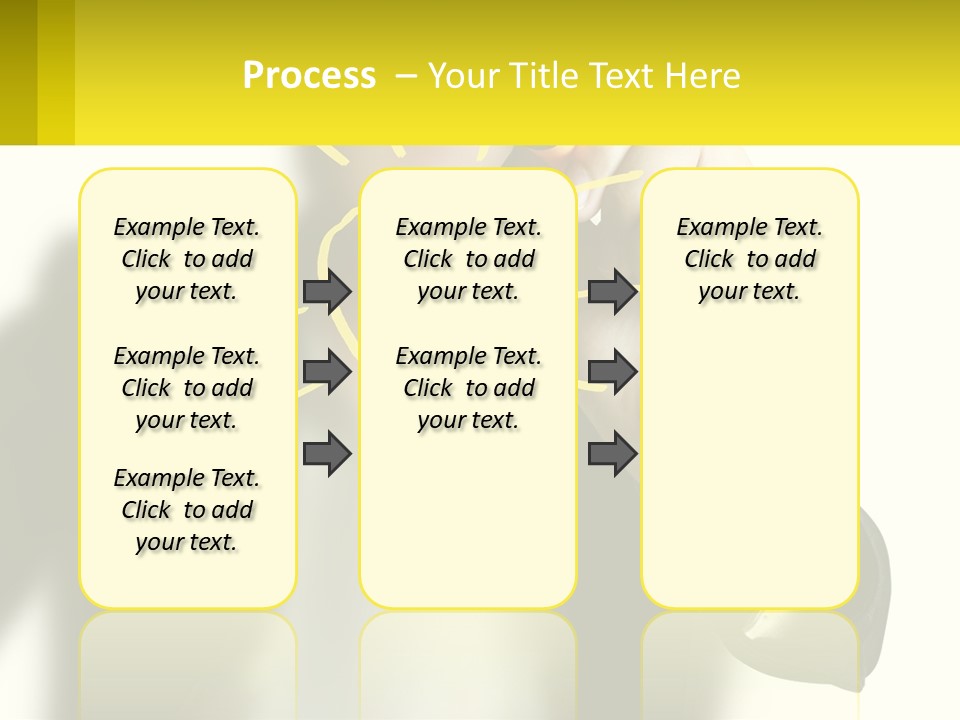 Blue Sky Architecture Made PowerPoint Template
