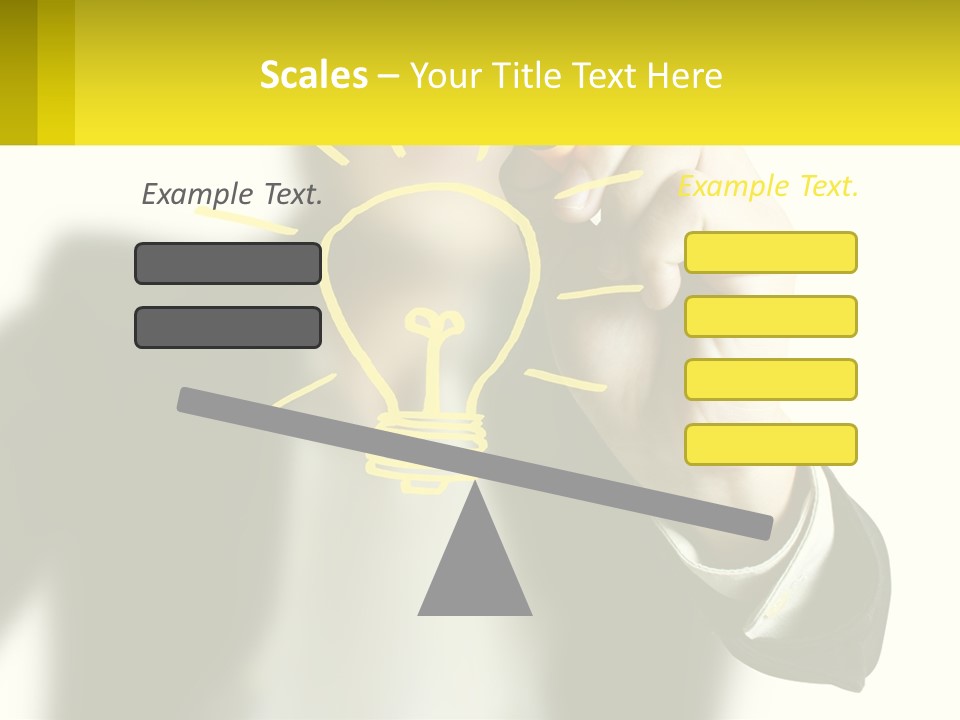 Blue Sky Architecture Made PowerPoint Template
