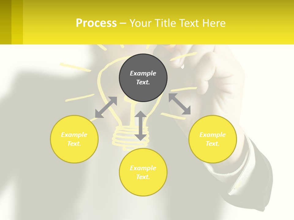Blue Sky Architecture Made PowerPoint Template