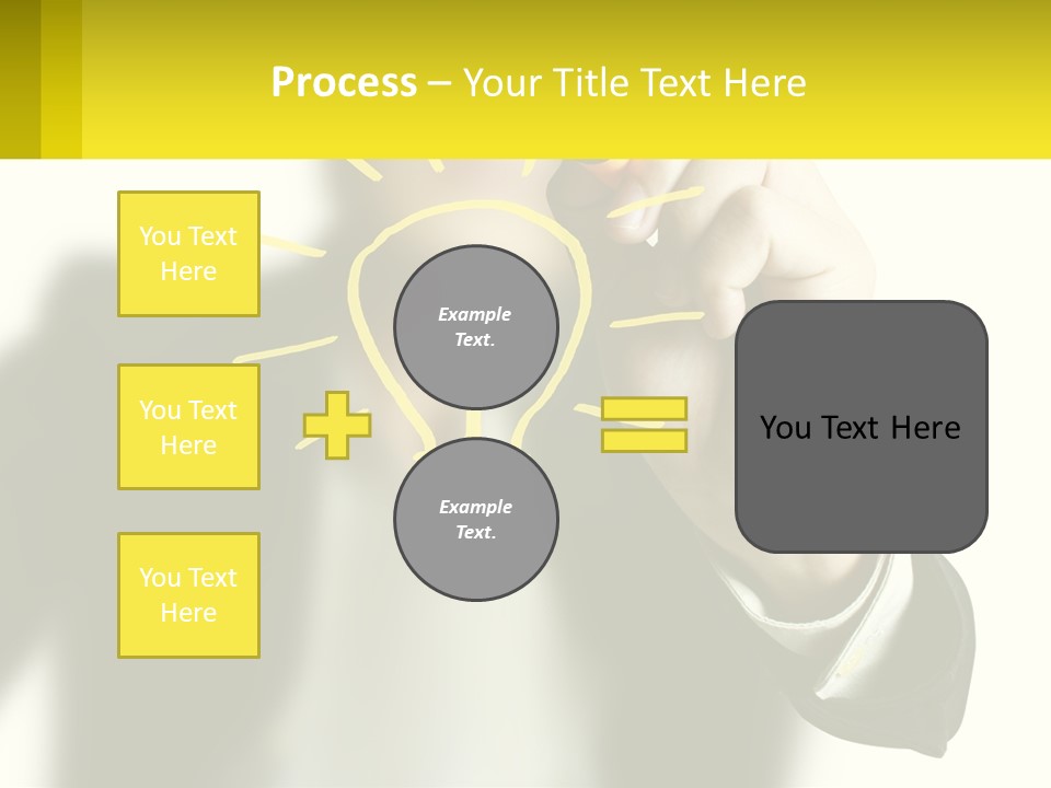 Blue Sky Architecture Made PowerPoint Template