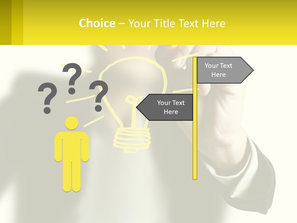 Blue Sky Architecture Made PowerPoint Template