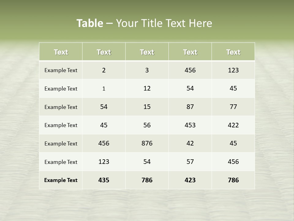 Architect Investment Leaf PowerPoint Template