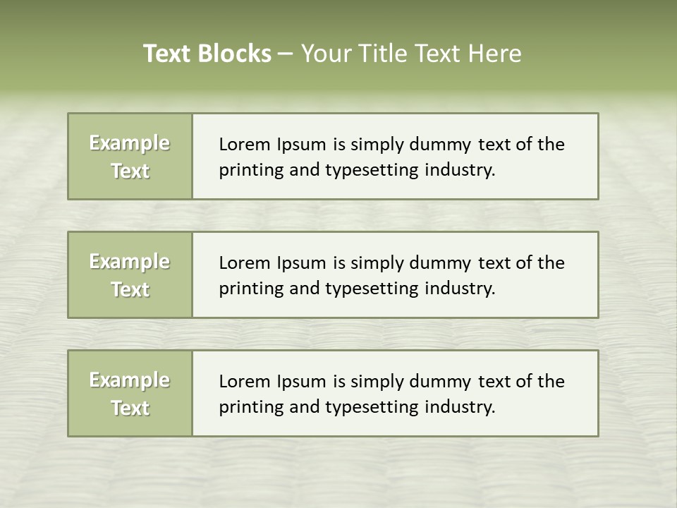 Architect Investment Leaf PowerPoint Template