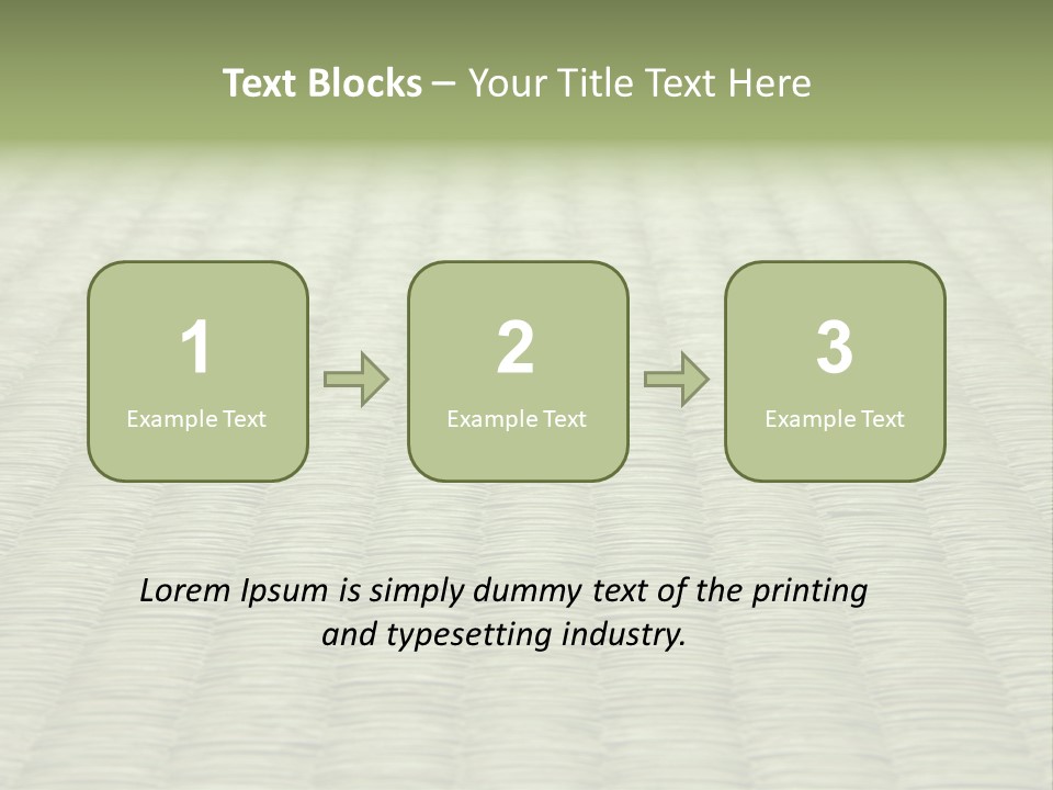 Architect Investment Leaf PowerPoint Template