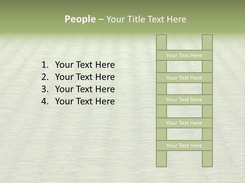 Architect Investment Leaf PowerPoint Template