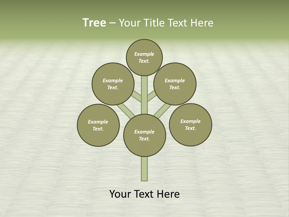 Architect Investment Leaf PowerPoint Template