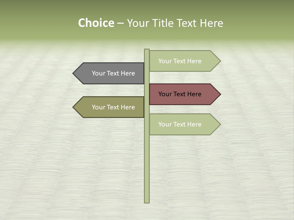 Architect Investment Leaf PowerPoint Template