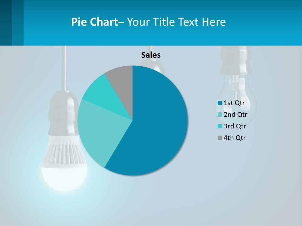 Sky Sale Man PowerPoint Template