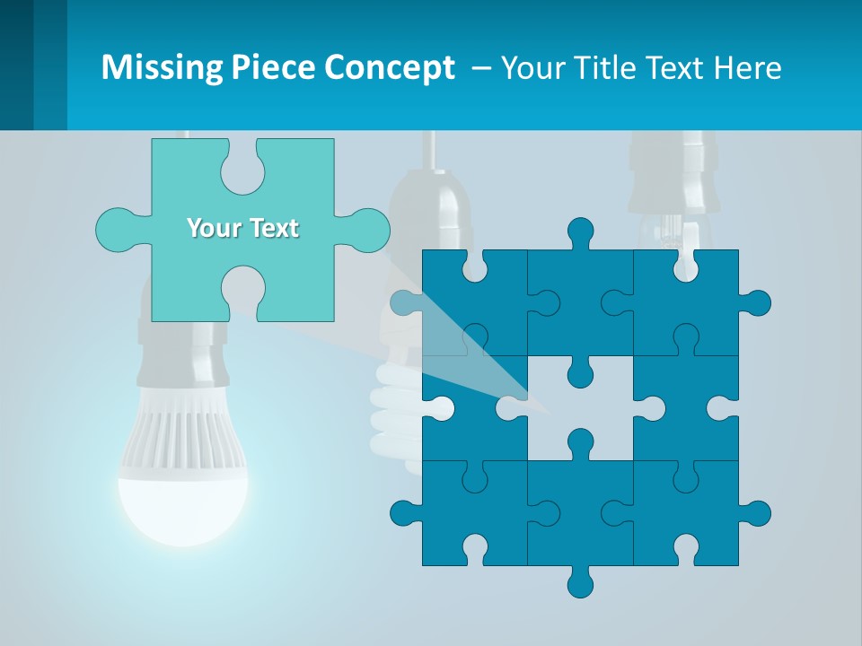 Sky Sale Man PowerPoint Template