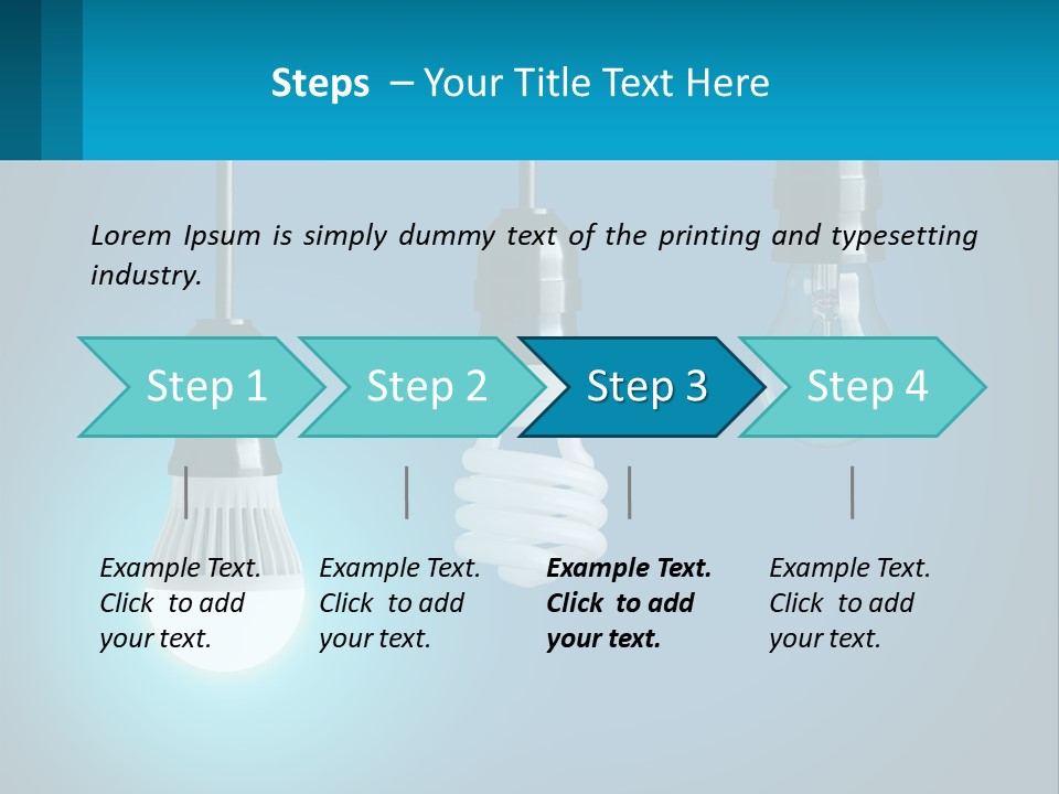 Sky Sale Man PowerPoint Template