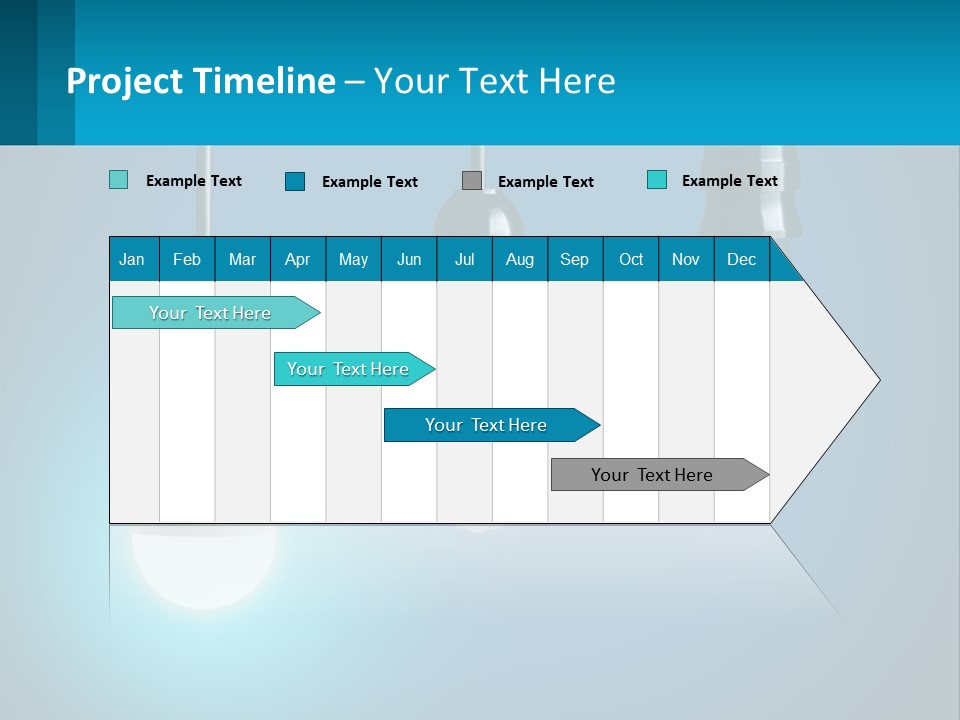 Sky Sale Man PowerPoint Template