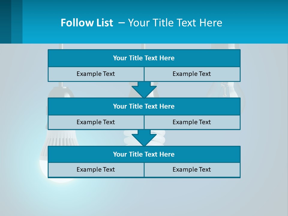 Sky Sale Man PowerPoint Template