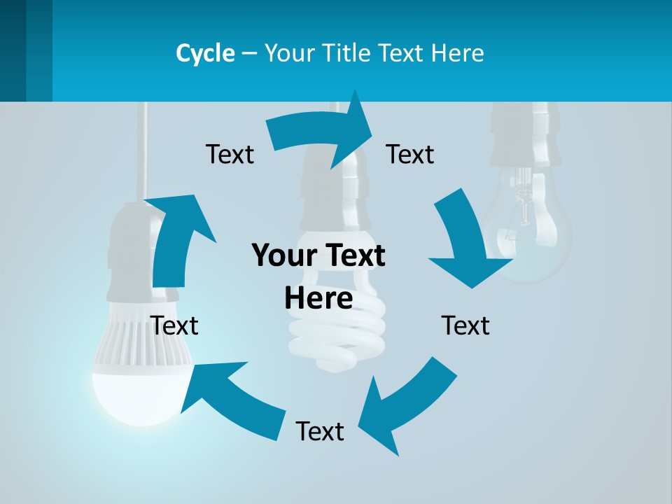 Sky Sale Man PowerPoint Template