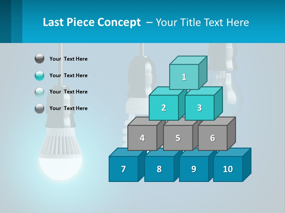 Sky Sale Man PowerPoint Template