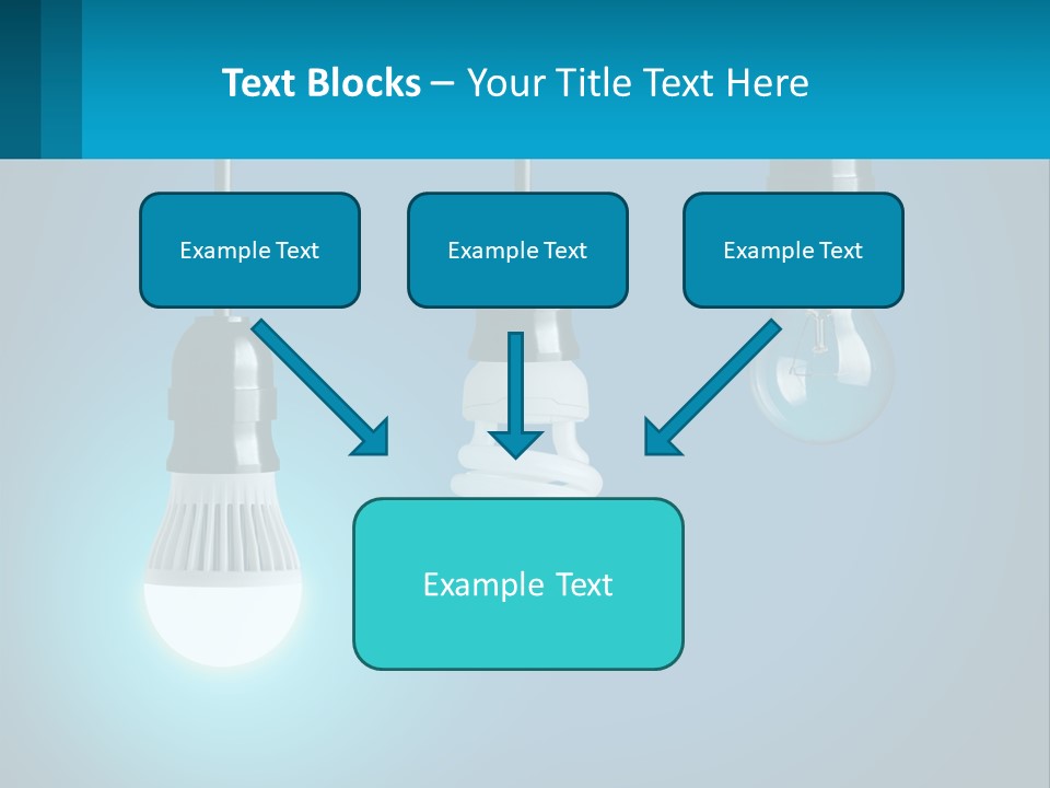 Sky Sale Man PowerPoint Template