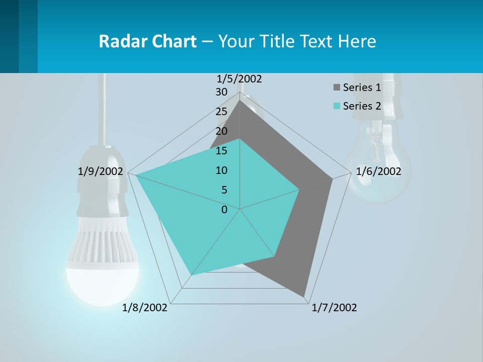 Sky Sale Man PowerPoint Template