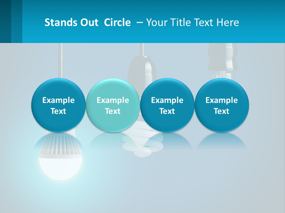 Sky Sale Man PowerPoint Template