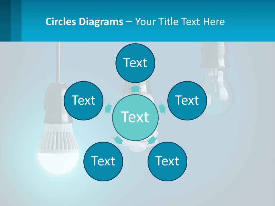 Sky Sale Man PowerPoint Template