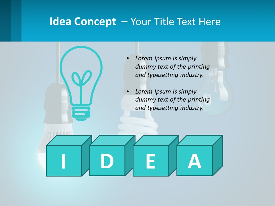 Sky Sale Man PowerPoint Template