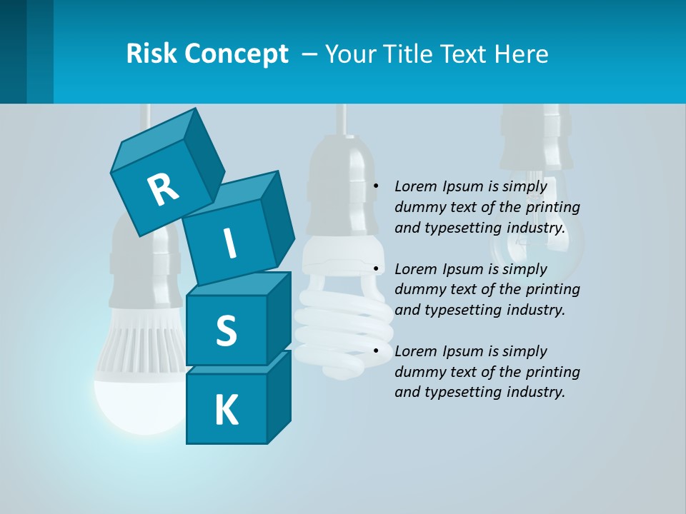 Sky Sale Man PowerPoint Template