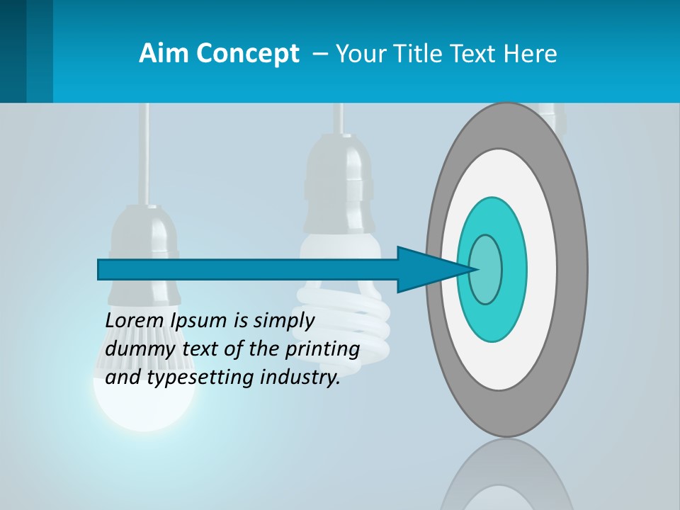 Sky Sale Man PowerPoint Template