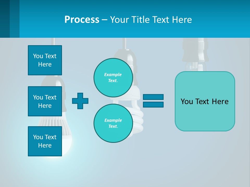 Sky Sale Man PowerPoint Template