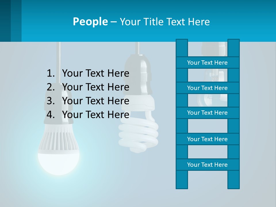Sky Sale Man PowerPoint Template