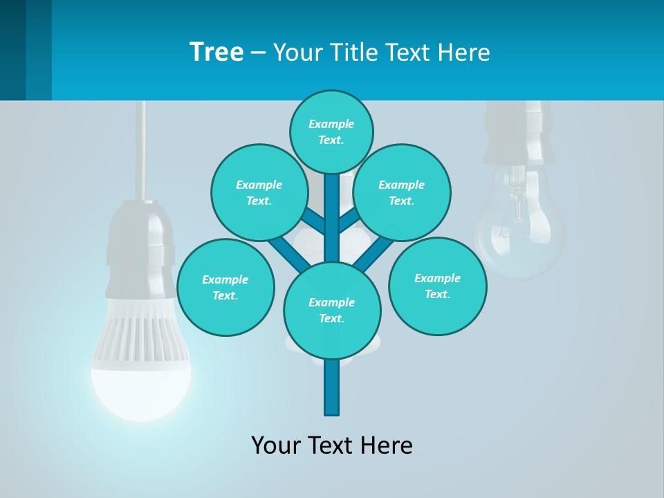 Sky Sale Man PowerPoint Template