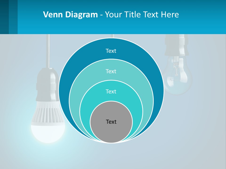 Sky Sale Man PowerPoint Template