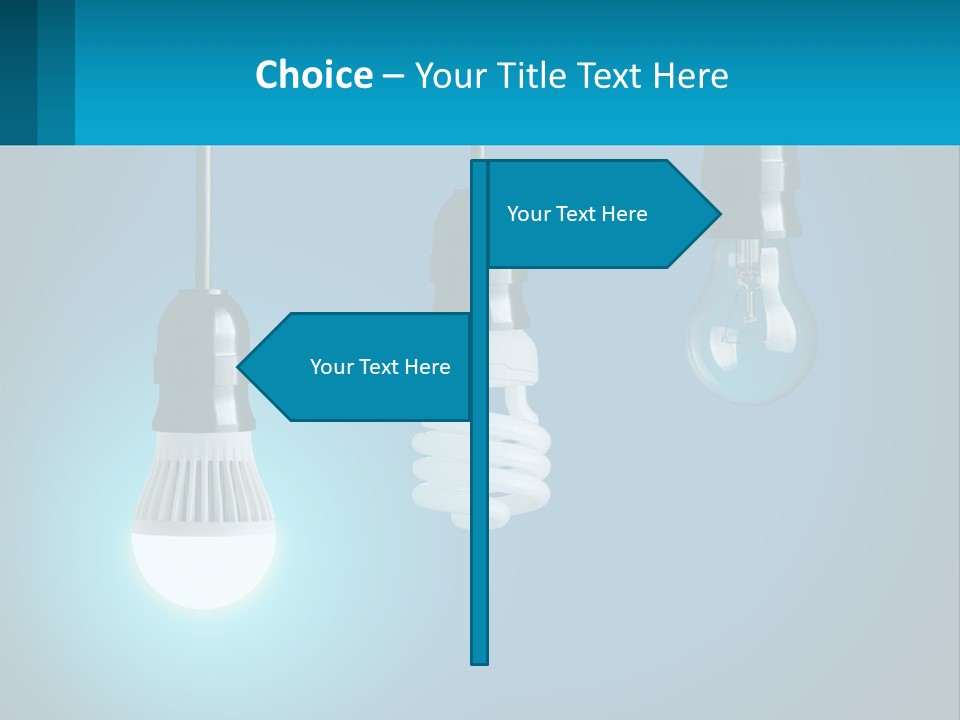 Sky Sale Man PowerPoint Template