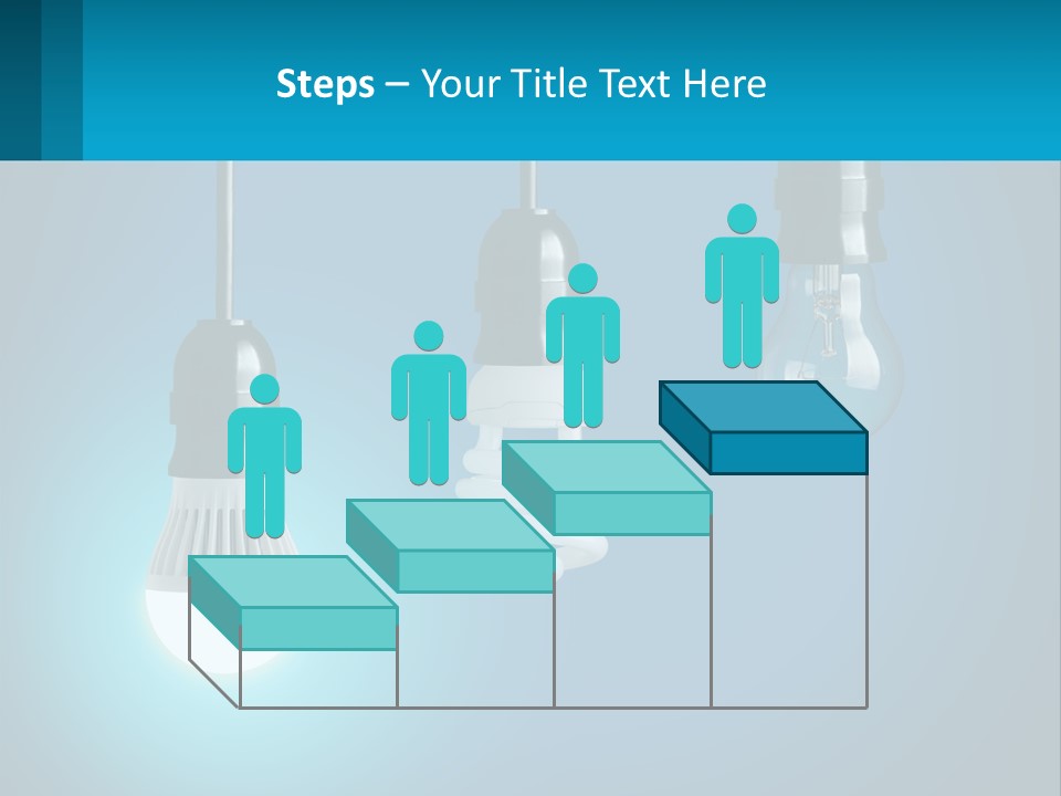 Sky Sale Man PowerPoint Template