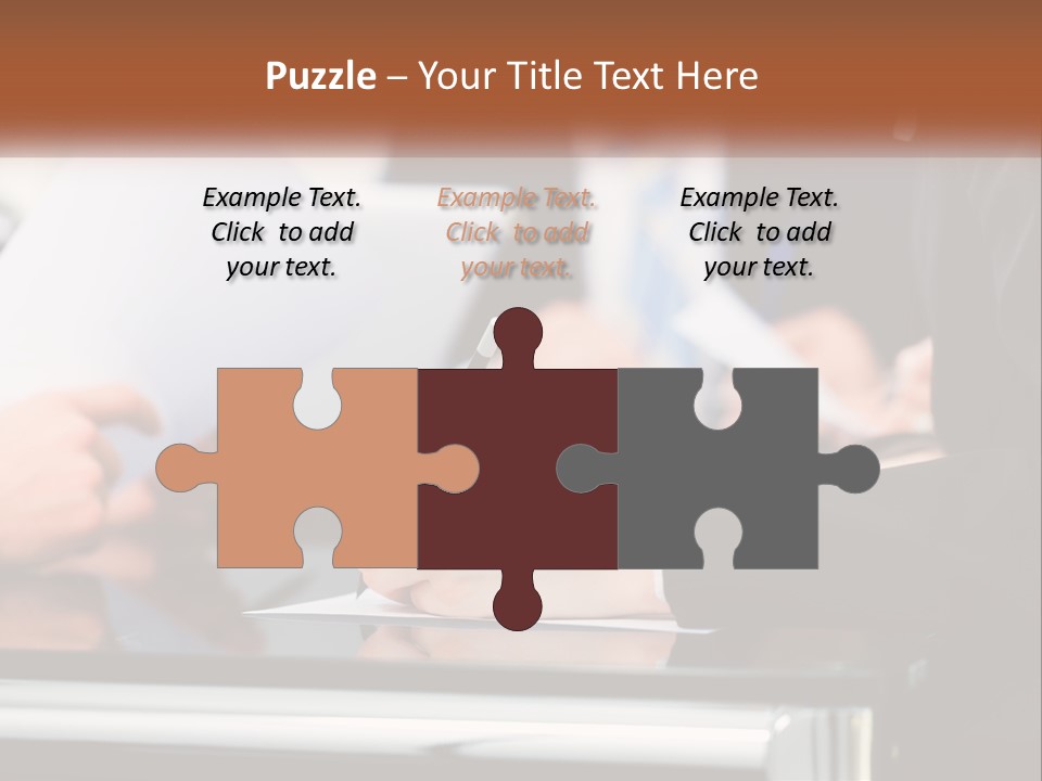 Man Blue Sky Property PowerPoint Template