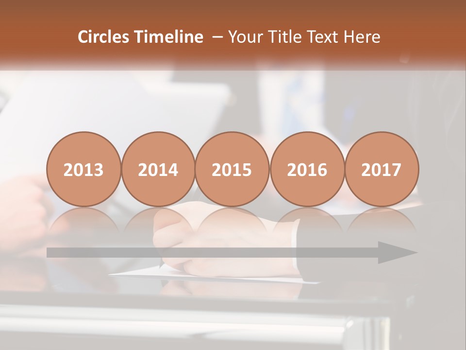 Man Blue Sky Property PowerPoint Template