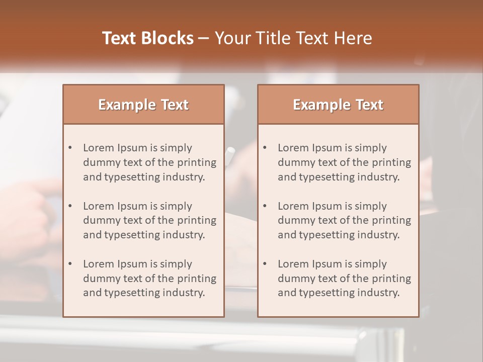 Man Blue Sky Property PowerPoint Template