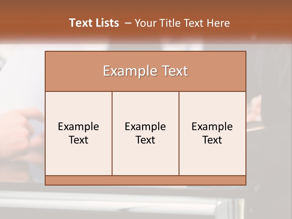 Man Blue Sky Property PowerPoint Template